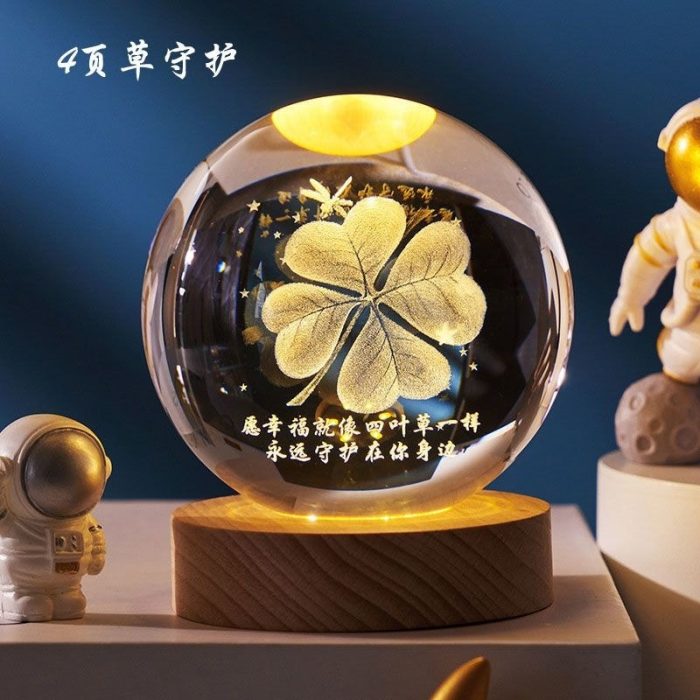 crystal night lamp