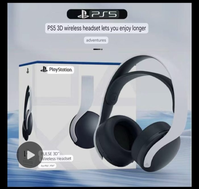 PS5 3D wireless headset