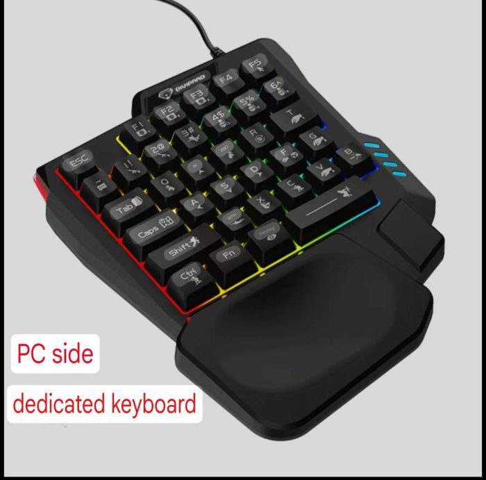 one-handed keyboard and mouse