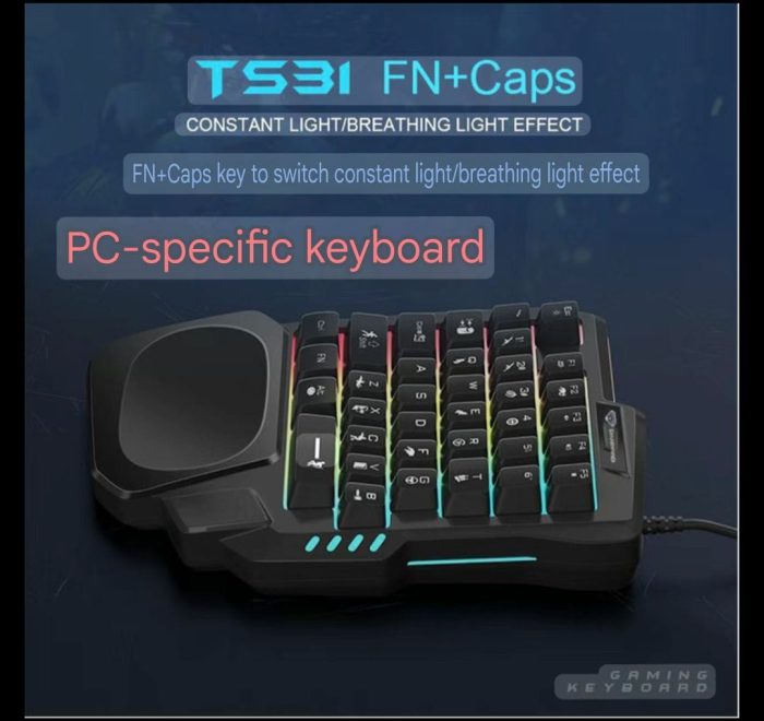 one-handed keyboard and mouse