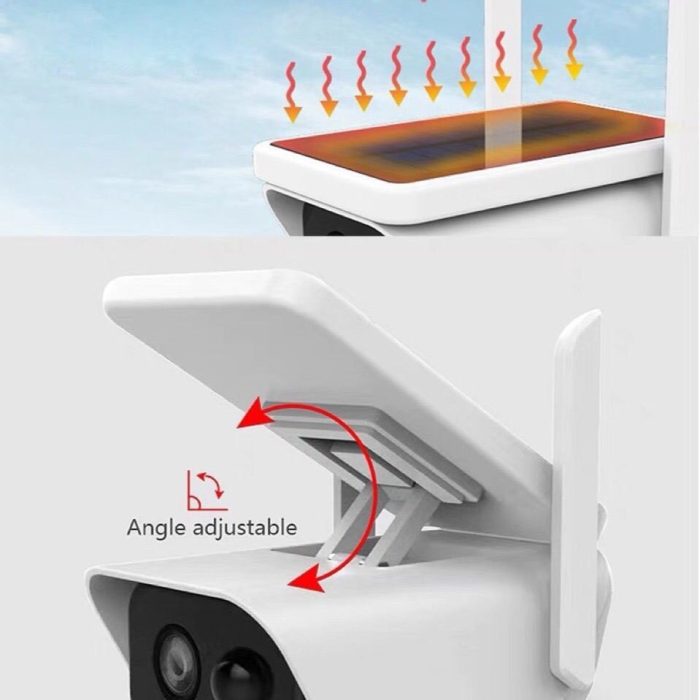 Solar-Powered Wi-Fi Surveillance Camera